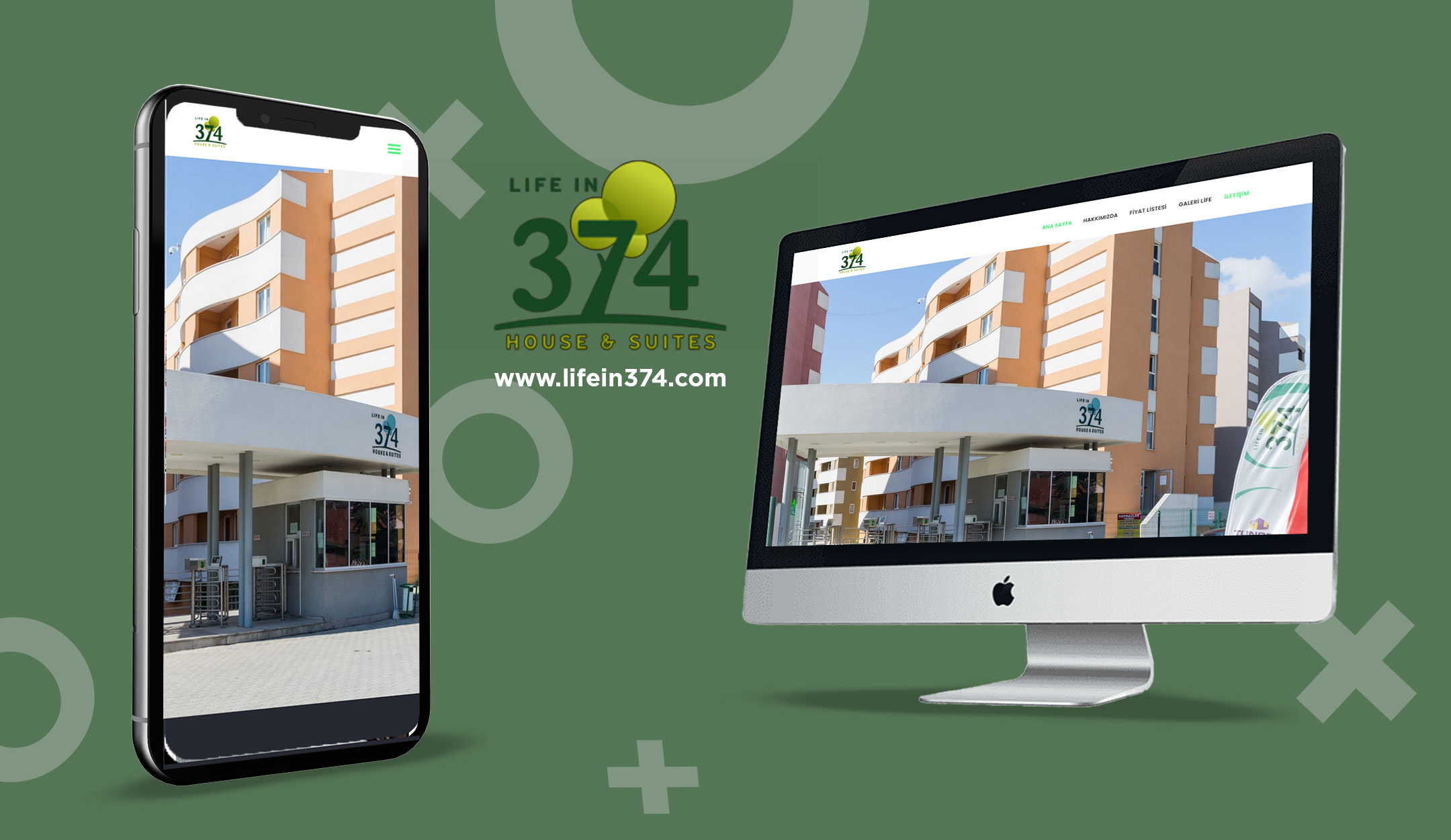 Life374 Web Sitesi Tasarımı 